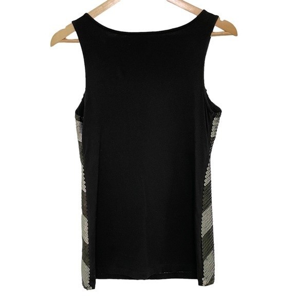 INC International Concepts Sleeveless Sequin Top - Picture 3 of 5